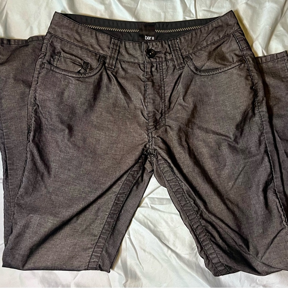 Bar III Charcoal Trousers